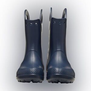Crocs handle it navy rain boots size 7 toddler